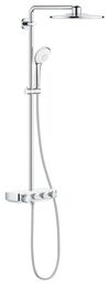 Душевая система GROHE Euphoria SmartControl 310 DUO с термостатом для душа, белая луна (26507LS0)