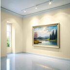 Краска водоэмульсионная для стен и потолков износостойкая матовая Profipaints SILVER INTERIOR VISION 0.9л , Теплый день