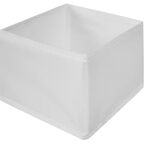 Набор коробок без крышки 15x11x31/15x11x15 см полиэстер цвет белый 4 шт