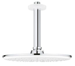 Верхний душ с потолочным душевым кронштейном GROHE Rainshower Cosmopolitan 210, 142 мм, хром (26053LS0)