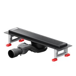 Душевой трап Am.Pm MasterFlow W01SC-P11-040-01 BM29,4х44 см, черный
