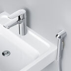Смеситель для раковины с гигиеническим душем Am.Pm Gem F90A03000