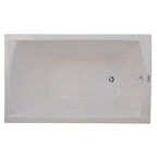 Ванна акриловая MarKa One Modern 120x70 01мод1270 белая
