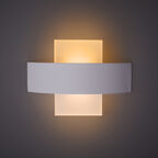 Светильник светодиодный садово-парковый настенный Arte Lamp Croce 3000К 6 Вт IP54 (A1444AP-1WH)
