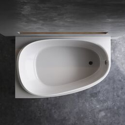 Правосторонняя акриловая ванна AM.PM Like W80A-170R110W-A