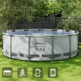 Каркасный бассейн Bestway Steel Pro Max 3.96x1.22 12690 л