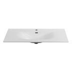 Раковина мебельная BelBagno 100 см BB-8099-100 белая глянцевая