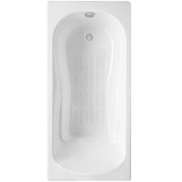 Ванна чугунная Delice Haiti Luxe 150x80 DLR230636-AS с антискользящим покрытием, белая
