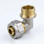 Угол комбинированный 90° Aquasfera 3/4"x20 мм НР латунь 027-8751