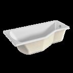 Ванна акриловая MarKa One Convey 170x75 01кон1775л белая L