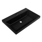 Раковина мебельная BelBagno 70 см BB700/450-LV-ART-AST-NERO черная матовая
