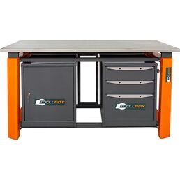 Двухтумбовый верстак Toollbox TBP1800 (TB0-TB3)