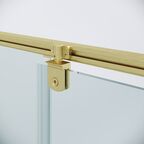 Душевой уголок Niagara Nova 90x100 NG-45-9ASG-A100SG-34 стекло прозрачное, профиль золото брашированное