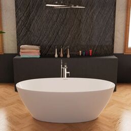 Отдельностоящая ванна Frank 170x81 F6123 White белая