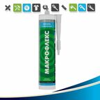 Герметик силиконовый Makroflex SX101 санитарный, прозрачный (0,29 л)