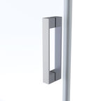Душевой уголок Vegas-Glass 130x100 ZP+ZPV Protec h1900 130*100 07 crystalvision профиль матовый хром, стекло crystalvision