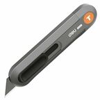 Технический строительный нож "Home Series Gray" Deli HT4008C (Т-образное лезвие)
