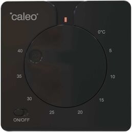 Встраиваемый аналоговый терморегулятор Caleo C430 black 0К-00000791