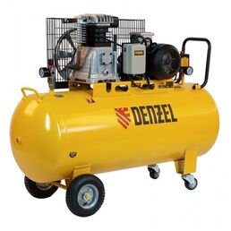 Компрессор поршневой DENZEL BCI3000-T/200 масляный [58119]