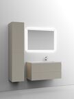 Тумба с раковиной Sancos Snob T SNT100RCE 100 см подвесная, Beige Soft