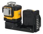 Аккумуляторный лазерный нивелир DEWALT DCE089D1G18, 12/18 В, зеленый луч, 30 м, с АКБ 2 Ач и ЗУ, в кейсе TSTAK (DCE089D1G18-QW)