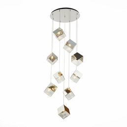 Каскадный подвесной светильник светодиодный ST Luce Riello SL1182.103.09