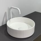Раковина накладная Comforty 78728MW 36 см белая матовая
