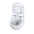 Комплект Унитаз подвесной Taliente Amato Vortex смыв ТОРНАДО + Инсталляция Grohe Rapid SL + Кнопка смыва хром