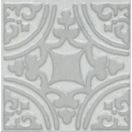 Вставка напольная Kerama Marazzi Милтон OS/A406/SG1609N 7.2x7.2 см матовая цвет серый