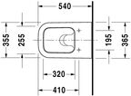 Подвесной унитаз Duravit Happy D.2 2221090000