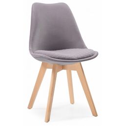 Деревянный стул Woodville Bonuss light gray / wood 15283