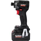 Винтоверт ударный аккумуляторный Elitech HD CS2003SL 20 В Li-Ion 2x4 Ач