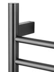Полотенцесушитель электрический WONZON & WOGHAND BONN 80x25 WW-AL4092-GM темный графит