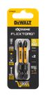 Бита DEWALT PH2, 57 мм, HEX, 2 шт. (DT70532T-QZ)