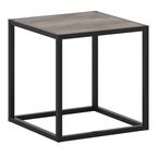Профиль квадратный Лофт алюминий 18x30x1000 мм черный муар