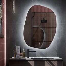 Зеркало в ванную комнату Mio Air 80x60 см с подсветкой