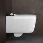 Унитаз подвесной Ceramica Nova New day CN3005 с сиденьем микролифт, белый