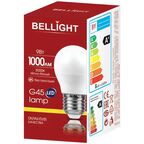 Лампа светодиодная Bellight E27 175-250 В 9 Вт шар 1000 лм теплый белый цвет света