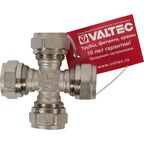 Крестовина Valtec 20x20x20x20 мм латунь VTM.341