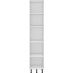 Шкаф-колонна для кухни 45x215x56 см Konsensa ЛДСП цвет белый