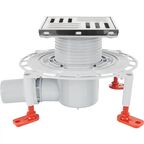 Трап для душа Ани Пласт комбинированный затвор 150x150 мм чугун THZ5616