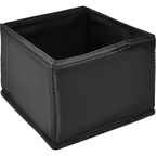 Набор коробок без крышки 15x11x31/15x11x15 см полиэстер цвет черный 4 шт