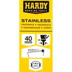 Шпатель малярный Hardy 0830-840004 40 мм, нержавеющая сталь, деревянная ручка