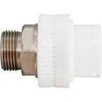 Муфта комбинированная РВК 3/4"x25 мм НР полипропилен