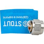 Евроконус для труб из сшитого полиэтилена Stout 1/2"x16x2.2 мм ВР латунь SFC-0024-001622