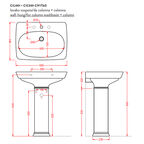 Раковина подвесная Artceram Civitas CIL001 01 00 bi*1
белый