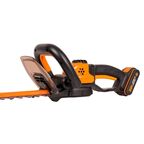 Кусторез аккумуляторный WORX WG264E, 20В, 56 см, 2Ач х1 и ЗУ