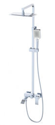 Душевая стойка WONZON & WOGHAND FIT WW-88739009-CR глянцевый хром, с изливом