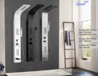 Душевая панель Ceruttispa Virginia br CT9983 с изливом, матовая нержавеющая сталь