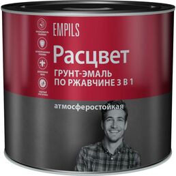 Алкидная грунт-эмаль по ржавчине Расцвет 65197